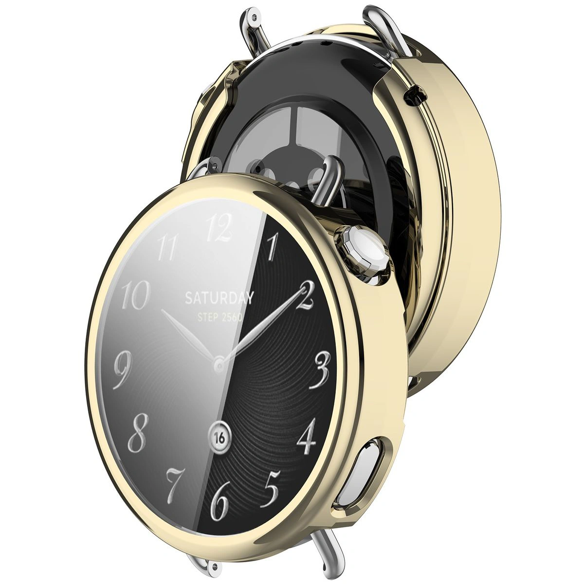 Front oraz przód etui Bizon Case Watch Felipe dla Xiaomi Watch S4 41 mm